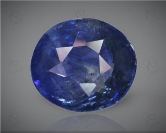 Blue Sapphire Heated & Treated Natural Certified 2.75 carats - DIN 85284
